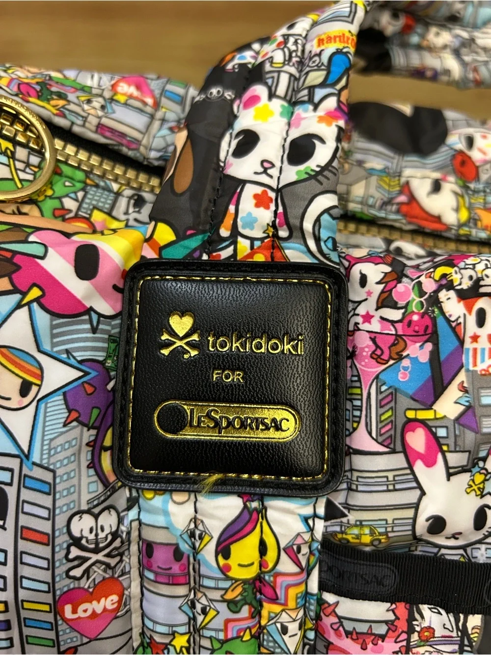 tokidoki for LeSportsac Tutti Rondinella Buon Viaggio Weekender Duffle Bag